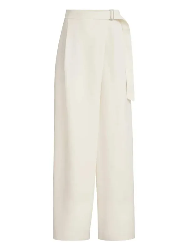 Pants With Adjustable Belt - Brunello Cucinelli