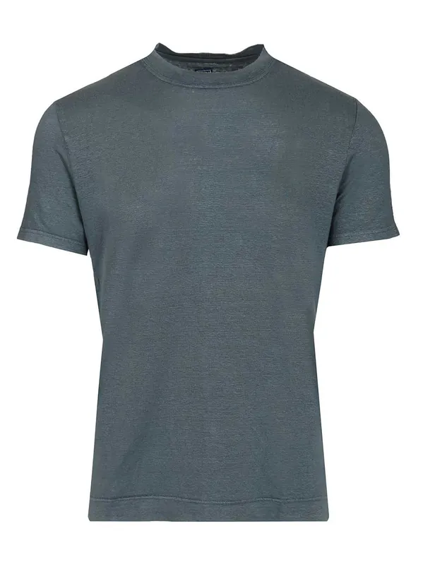 Crew Neck T-Shirt Blue