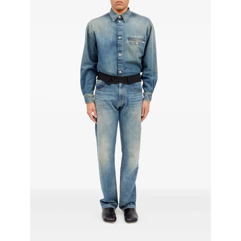 Denim Blue, Black - MM6 Maison Margiela