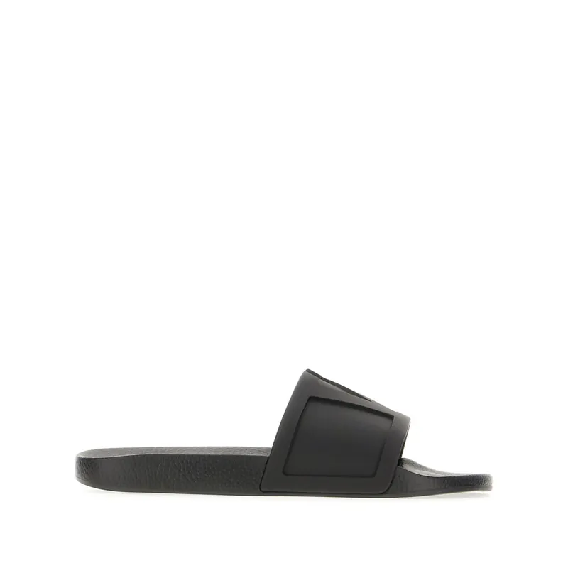 VLogo Signature Shoes Black - Valentino Garavani