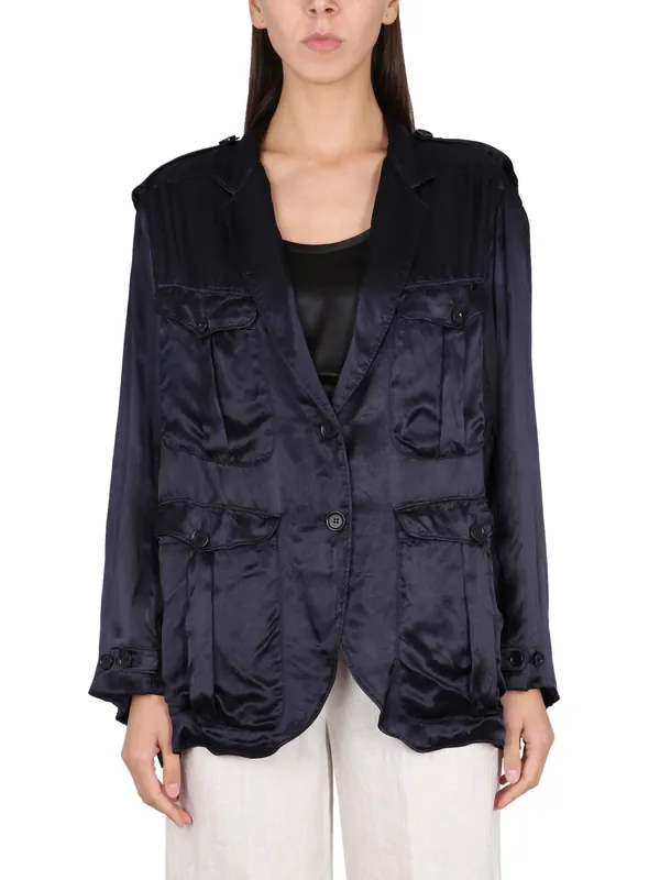 Jacket With Pockets - Aspesi