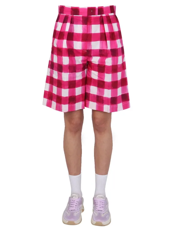 "Check" Shorts - MSGM