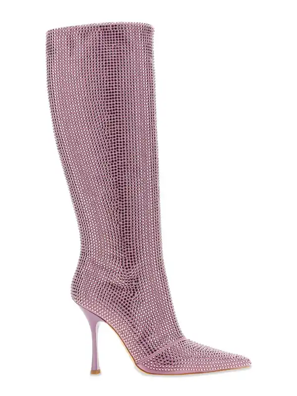 High Boot With Rhinestones - Leonie Hanne X Liu Jo
