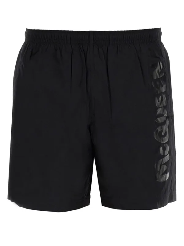 Graffiti Logo Swimsuit - Alexander McQueen