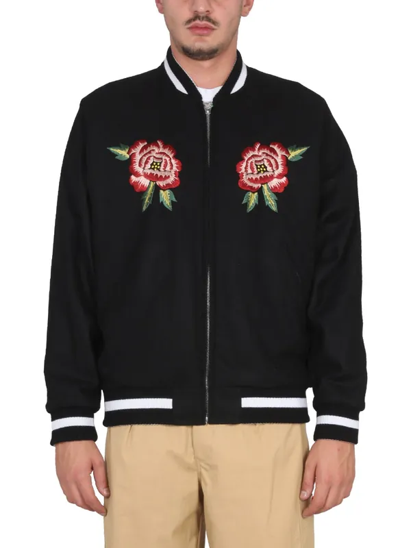 Double Face Bomber Jacket "France Japan" - Kenzo