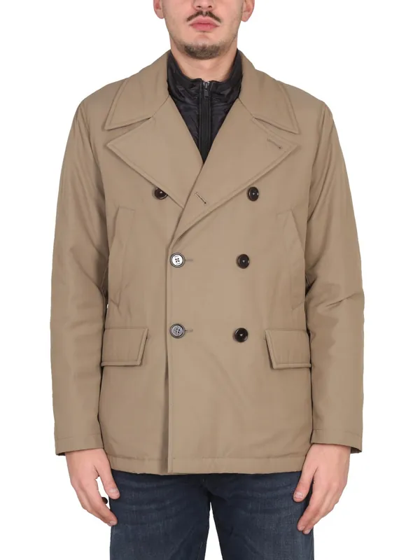 "Peacot Double Front" Coat - Fay