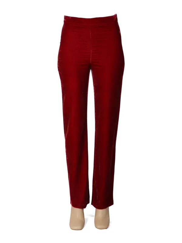 Panné Velvet Pants - Moschino