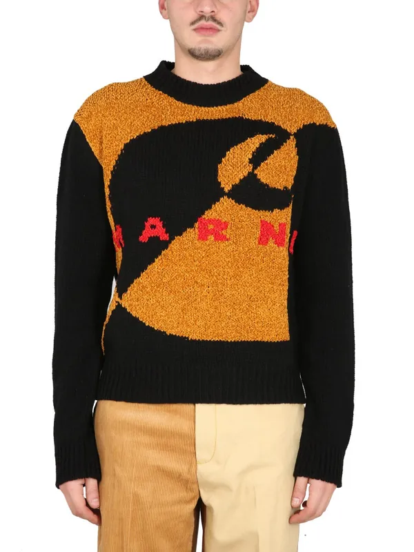 Wool And Silk Sweater - Marni