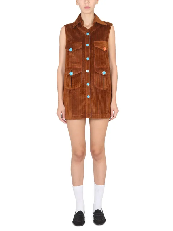 Corduroy Dress - Cormio