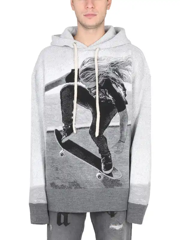 Hooded Shirt - Palm Angels