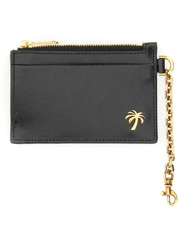 Card Holder With Chain "Palm Beach" - Palm Angels