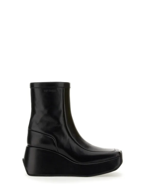 Ankle Boot With Square Toe - Raf Simons