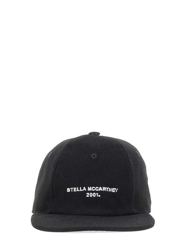 Baseball Hat With Logo Embroidery - Stella McCartney