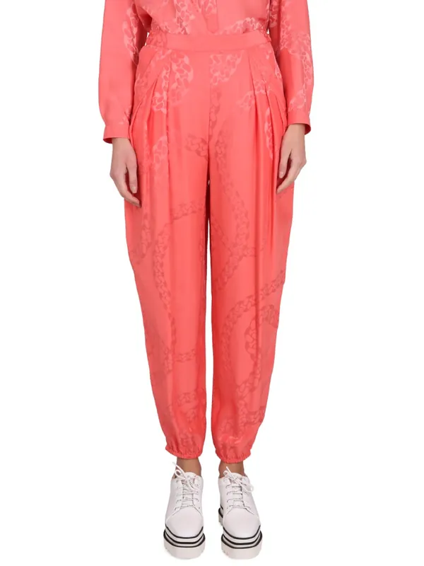 Silk Blend Pants - Stella McCartney
