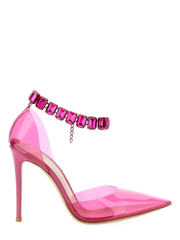 Sandal With Crystals - Gianvito Rossi