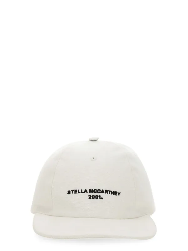 Baseball Hat With Logo Embroidery - Stella McCartney