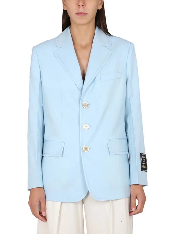 Cool Wool Long Blazer - Marni