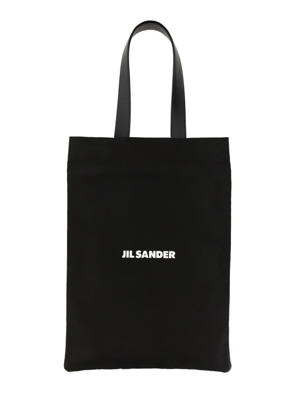 Tote Bag With Logo - Jil Sander