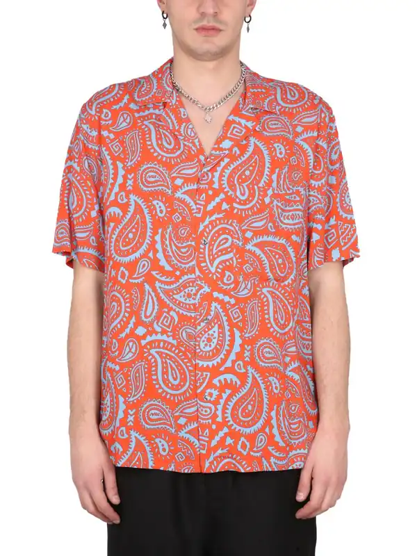 Paisley Hawaii Shirt - Marcelo Burlon County Of Milan
