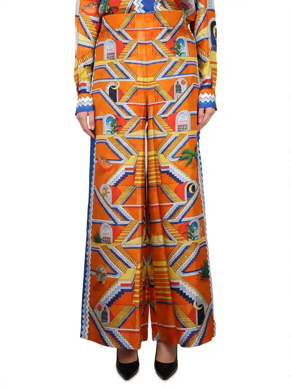 Escalier Print Pants - Casablanca