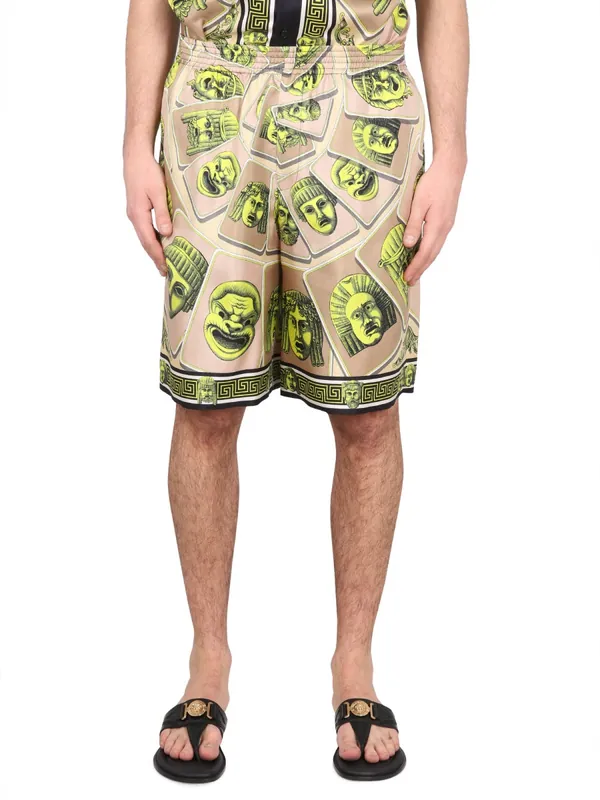 Bermuda Shorts The Masks - Versace