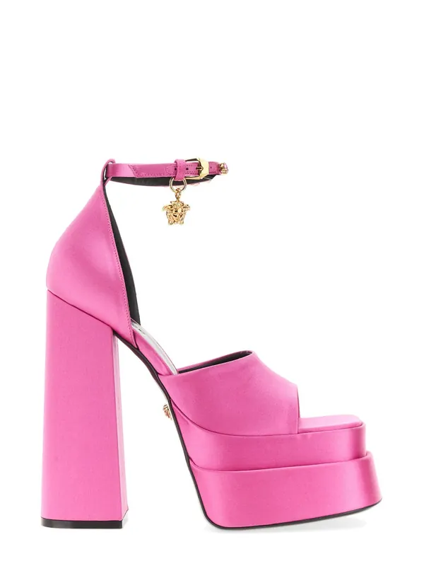 Aevitas Medusa Platform Sandals - Versace