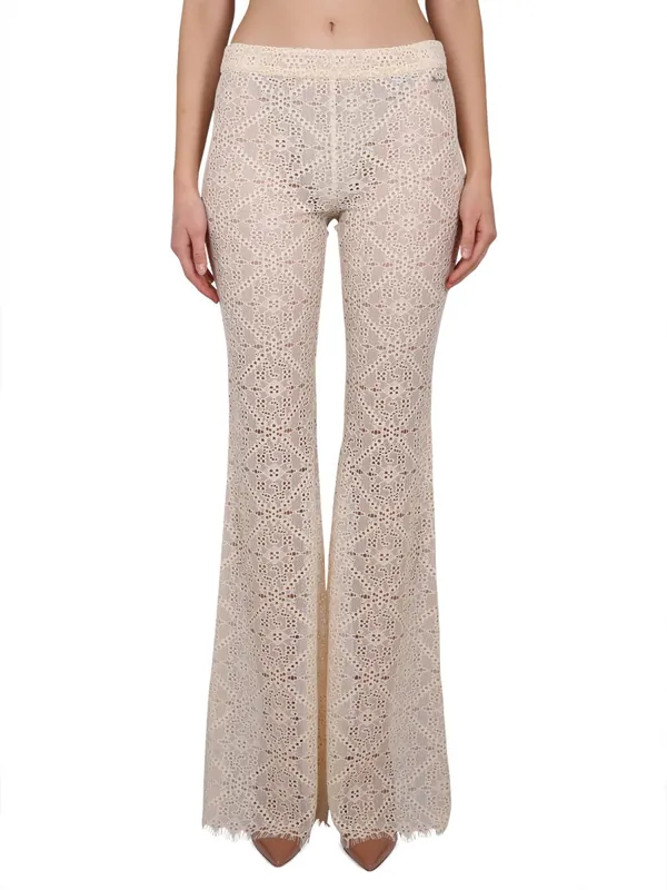 Pants With Embroidery - Dsquared2