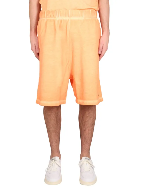 Bermuda With Logo - Marcelo Burlon County Of Milan