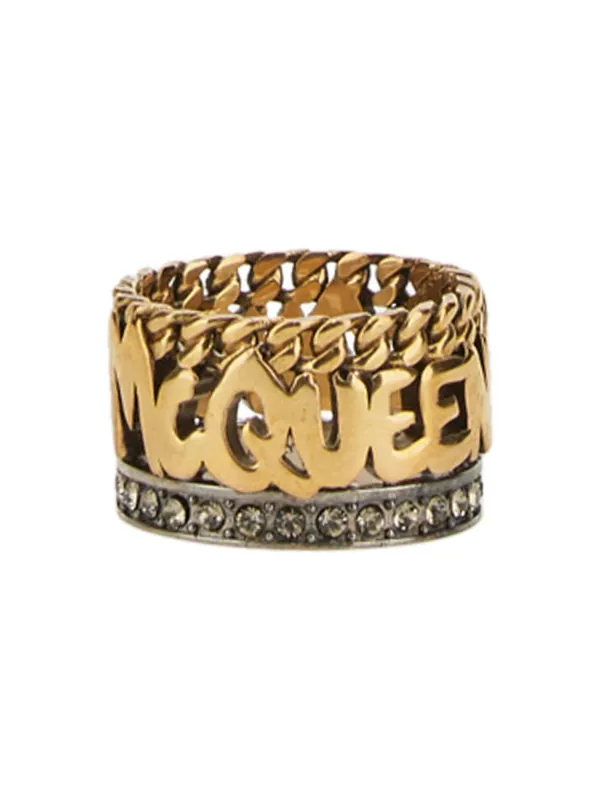Graffiti Ring - Alexander McQueen