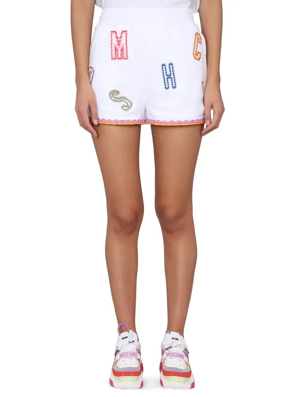 Bermuda With Logo - Moschino