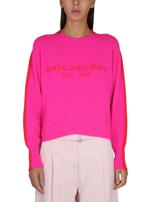 Jersey With Logo Embroidery - Philosophy