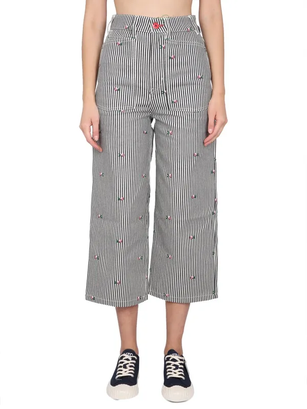 Cropped Fit Jeans - Kenzo