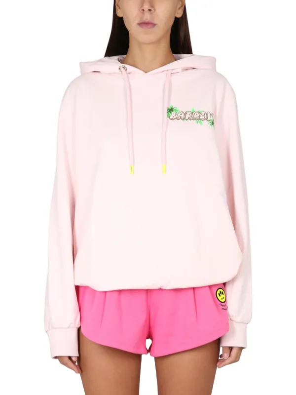 Sweatshirt With Logo Print - Barrow