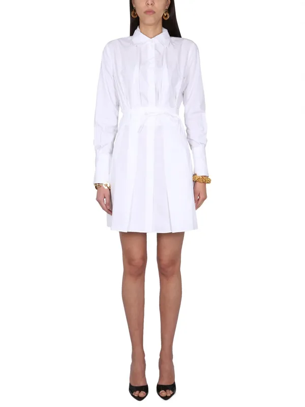 Pleated Shirt Dress - Patou