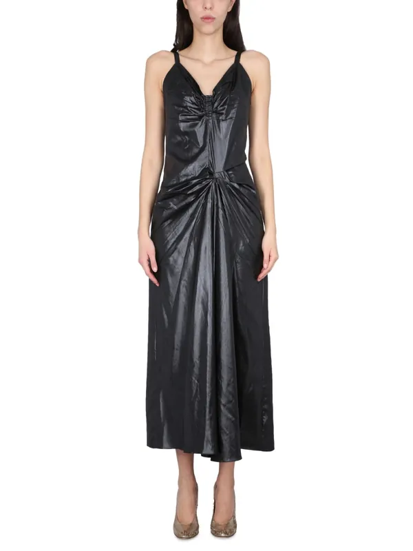 Moiré Polyester Dress - Maison Margiela