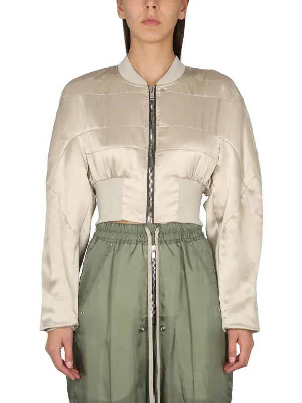 Girdered Flight Jacket - Rick Owens