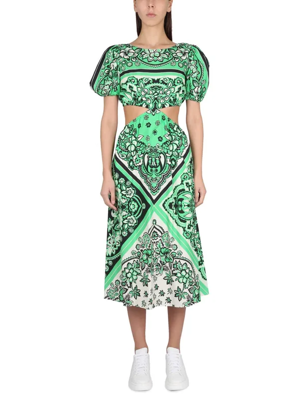 Bandana Print Dress - Red Valentino