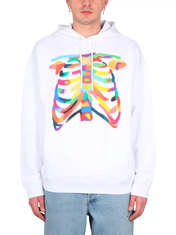 Rib Cage Sweatshirt - Marcelo Burlon County Of Milan