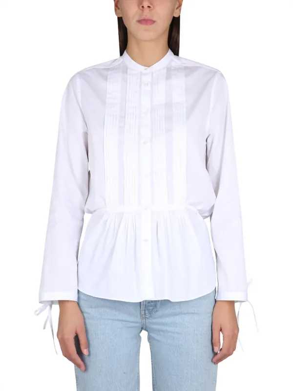 Korean Collar Shirt - Aspesi