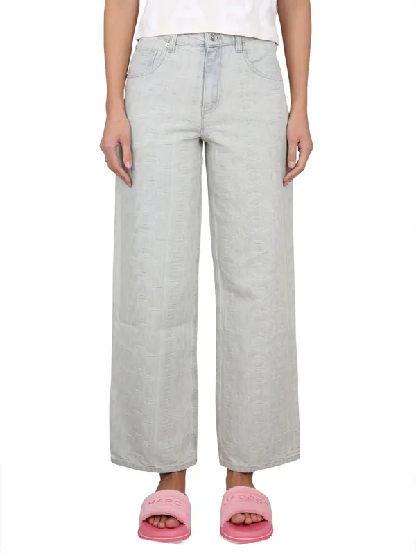 Monogram Denim Jeans - Marc Jacobs