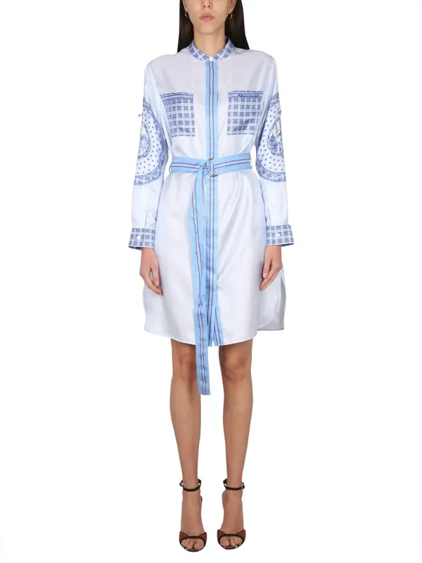 Silk Chemisier Dress - Burberry