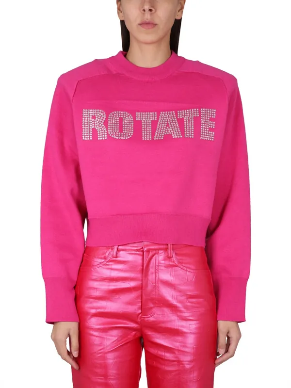 Sweatshirt With Logo - Rotate