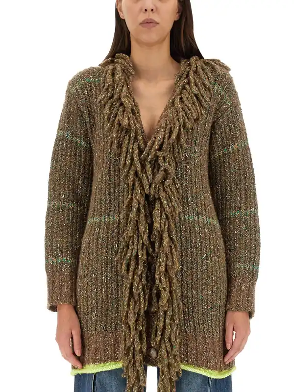 Wool Blend Cardigan - Stella McCartney