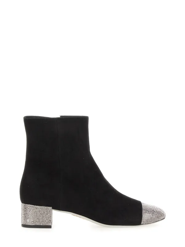 Boot With Rhinestones - René Caovilla