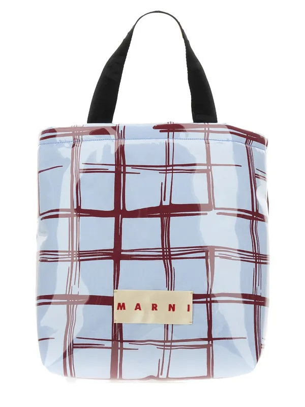 Coated Canvas Tote Bag - Marni