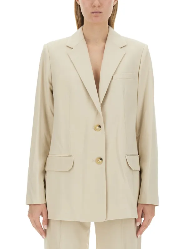 Jacket With Logo - Helmut Lang