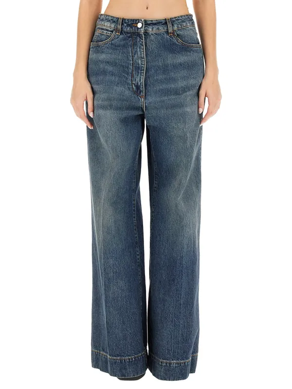 Jeans With Embroidered Pegasus - Etro