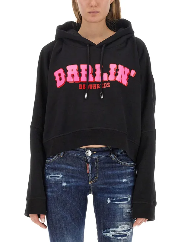 Sweatshirt With Logo - Dsquared2