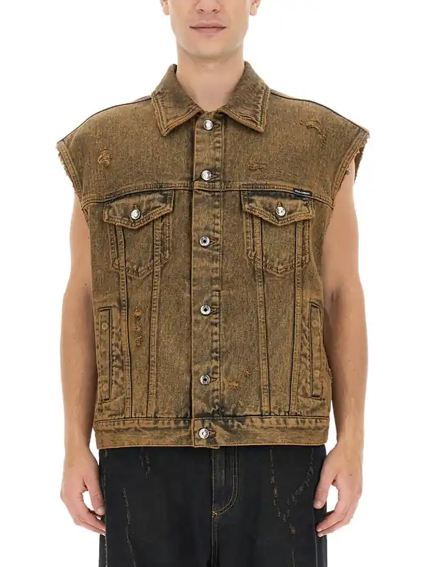 Denim Vest - Dolce & Gabbana