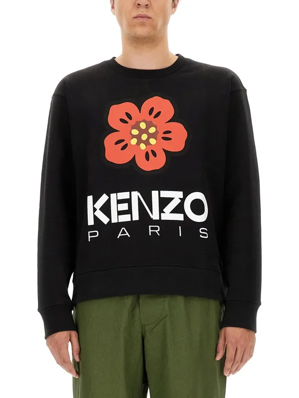 Flower Boke Sweatshirt - Kenzo